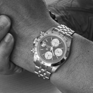 Tudor Prince Date Chonograph 79280 Newman Dial mit Box & Papieren