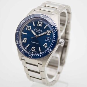 Glashütte Original SeaQ Ocean Blue ungetragenes Fullset LC100