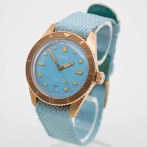 Oris Divers Sixty Five Cotton Candy Tiffany Blue Fullset aus 2025