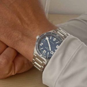 Glashütte Original SeaQ Ocean Blue ungetragenes Fullset LC100