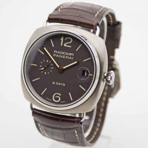 Panerai Radiomir 8 Days Titanio PAM00346 ungetragenes Sammler Fullset LC100