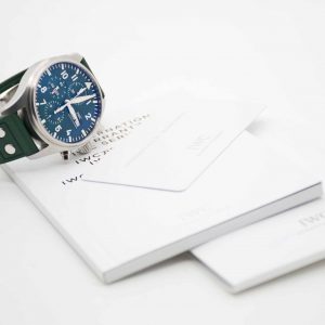 IWC Fliegeruhr Chronograph Pilots Chronograph 43 Green Edition No. 108/1000