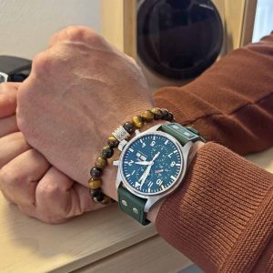 IWC Fliegeruhr Chronograph Pilots Chronograph 43 Green Edition No. 108/1000