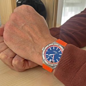 Fortis Marinemaster M-44 Amber Orange Chronometer