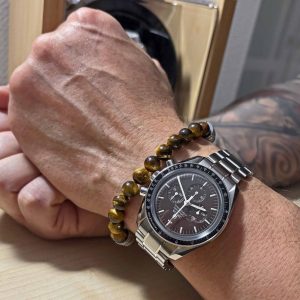 Omega Speedmaster Professional Moonwatch Brown Dial Saphire Sandwich aus 2013