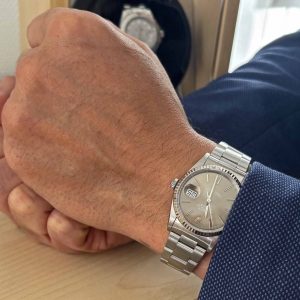 Rolex Datejust 36 LC100 Zifferblatt Grau Vintage X-Serie mit Box & Papieren