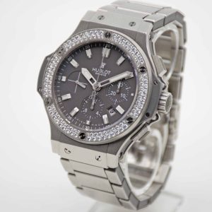 Hublot Big Bang 44 mm Evolution Earl Grey 44mm Factory Diamond perfektes 301.ST.5020 Fullset deutsche Auslieferung