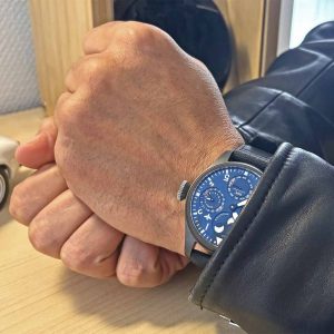 IWC Große Fliegeruhr Big Pilot Rodeo Drive Perpetual Calendar perfektes Fullset aus 2023 IWC Garantie bis 2031