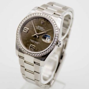 Rolex Datejust 36 Floral LC100 Fullset aus Erstbesitz