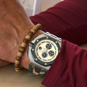 Audemars Piguet Royal Oak Offshore Chronograph Camouflage im perfekten Fullset