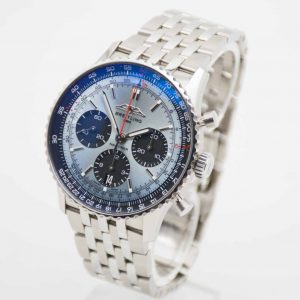 Breitling Navitimer 1 B01 Chronograph 41 Ice Blue perfektes Fullset