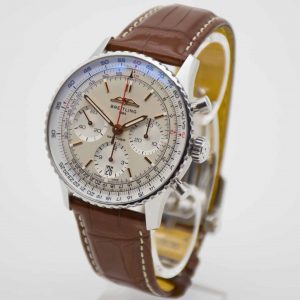 Breitling Navitimer 1 B01 Chronograph 41 perfektes Fullset aus 2024 mit Breitling Garantie bis 2031