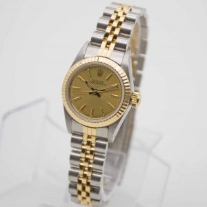 Rolex Oyster Perpetual Lady perfekte Uhr mit neuem Service aus 1987
