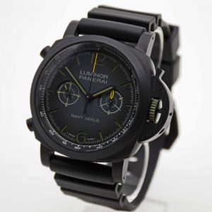 Panerai Luminor Chrono Carbotech Navy Seals Nr. 15 von 200 Garantie bis 2033