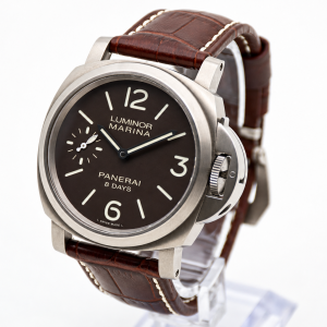 Panerai Luminor Marina Titanio Tobacco Fullset aus 2019