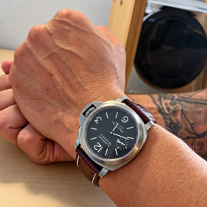Panerai Luminor Marina Titanio Tobacco Fullset aus 2019