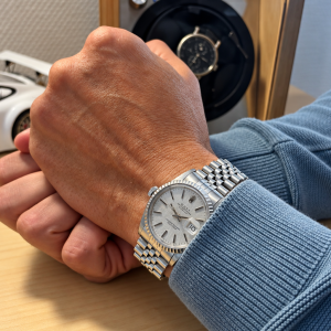 Rolex Datejust 16030 mit perfektem Linen Dial aus 1984