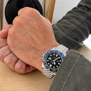 Rolex GMT-Master II Batgirl LC100 Fullst mit Erstkaufrechnung aus 2025