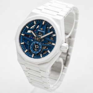 Zenith Defy Skyline Skeleton White Ceramic Fullset mit Zenith Garantie bis 2030
